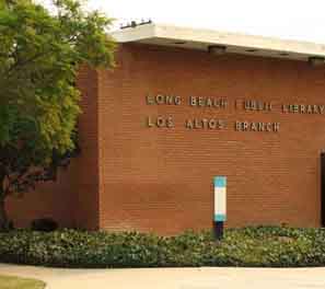 Los Altos Library in Long Beach
