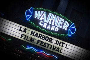 LA Harbor marquee