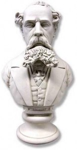 Dickens bust