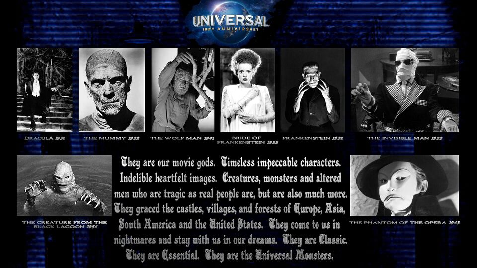 universal studios monsters