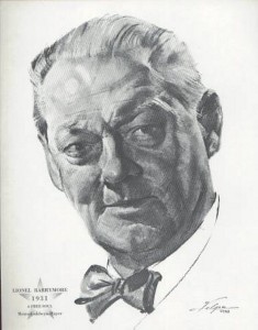 13 lionel barrymore drawing
