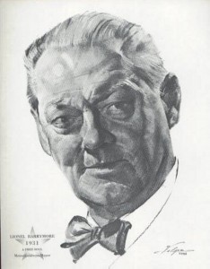 13 lionel barrymore drawing
